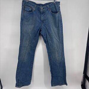 Rola Jeans Company Womens Stretch Low Rise Bootcut Jeans‎ Blue Size 14x32